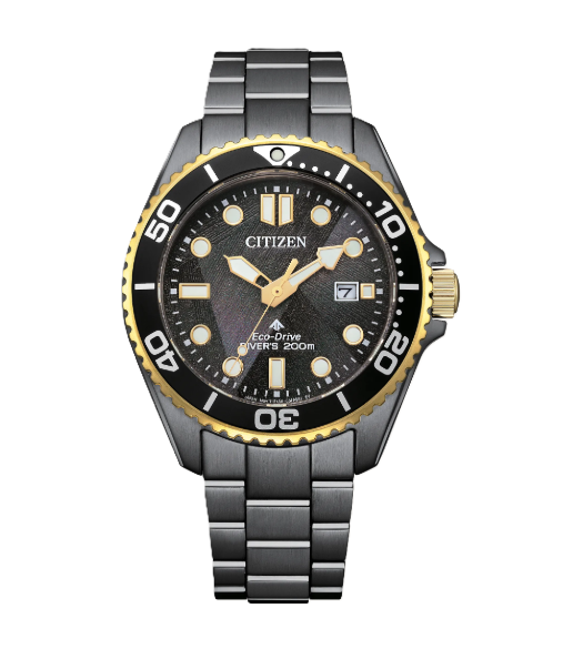 CITIZEN PROMASTER DIVE | MEN'S ECO-DRIVE WATCH | STAINLESS STEEL | BLACK DIAL | BN0264-53E - Brownee Jewelers