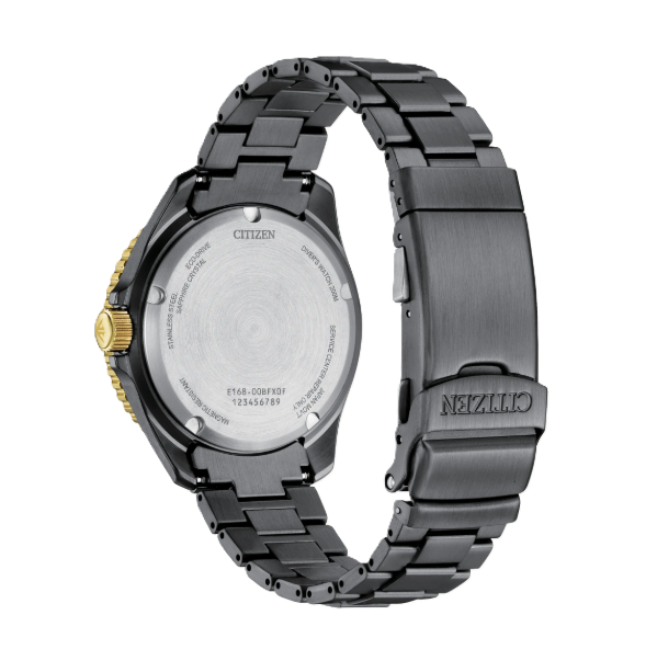 CITIZEN PROMASTER DIVE | MEN'S ECO-DRIVE WATCH | STAINLESS STEEL | BLACK DIAL | BN0264-53E - Brownee Jewelers