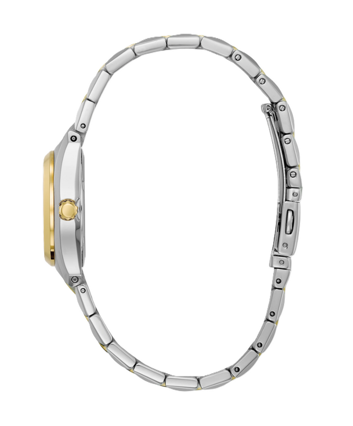 CITIZEN CORSO | LADIES ECO-DRIVE WATCH | TWO-TONE STAINLESS STEEL | BLUE DIAL | EW2294-53L - Brownee Jewelers