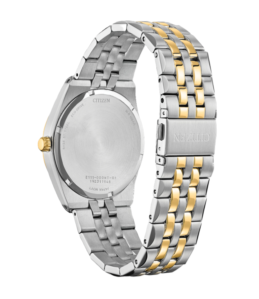 CITIZEN CORSO | MEN'S ECO-DRIVE WATCH | TWO-TONE STAINLES STEEL | WHITE DIAL | BM7334-58B - Brownee Jewelers