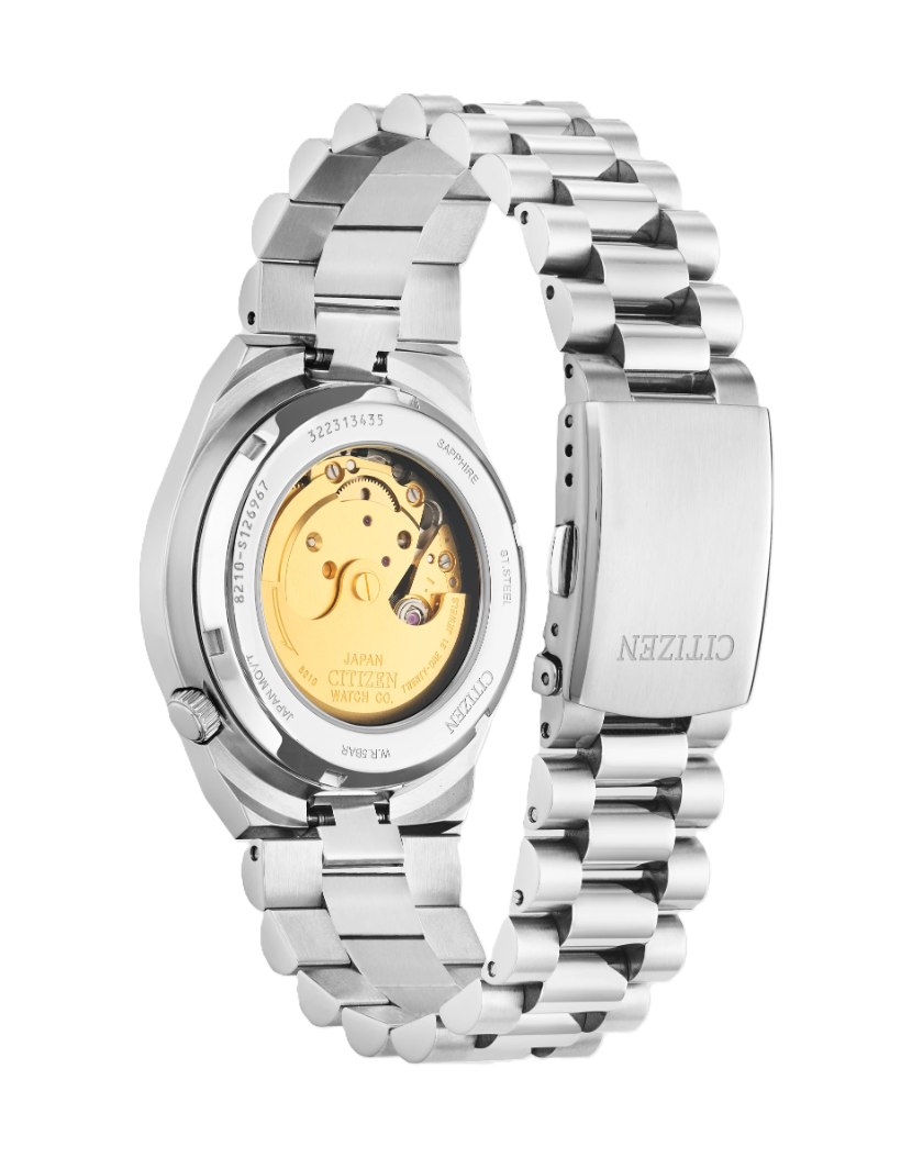 CITIZEN TSUYOSA | MEN'S AUTOMATIC WATCH | STAINLESS STEEL | LIGHT BLUE DIAL | NJ0151-53M - Brownee Jewelers