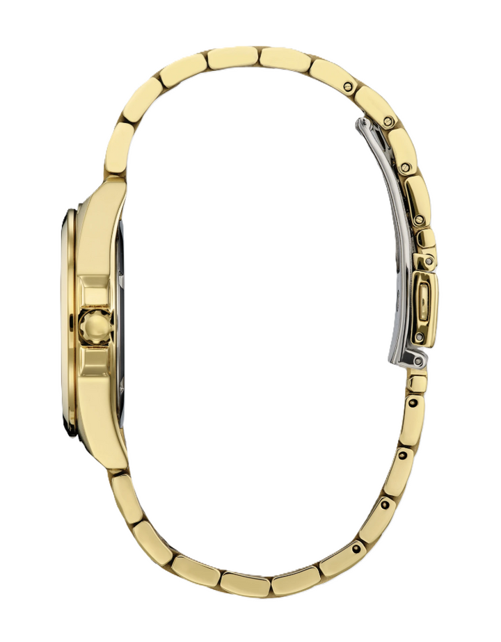 CITIZEN PEYTEN | LADIES ECO-DRIVE WATCH | GOLD-TONE STAINLESS STEEL | CHAMPAGNE DIAL | EO1222-50P - Brownee Jewelers