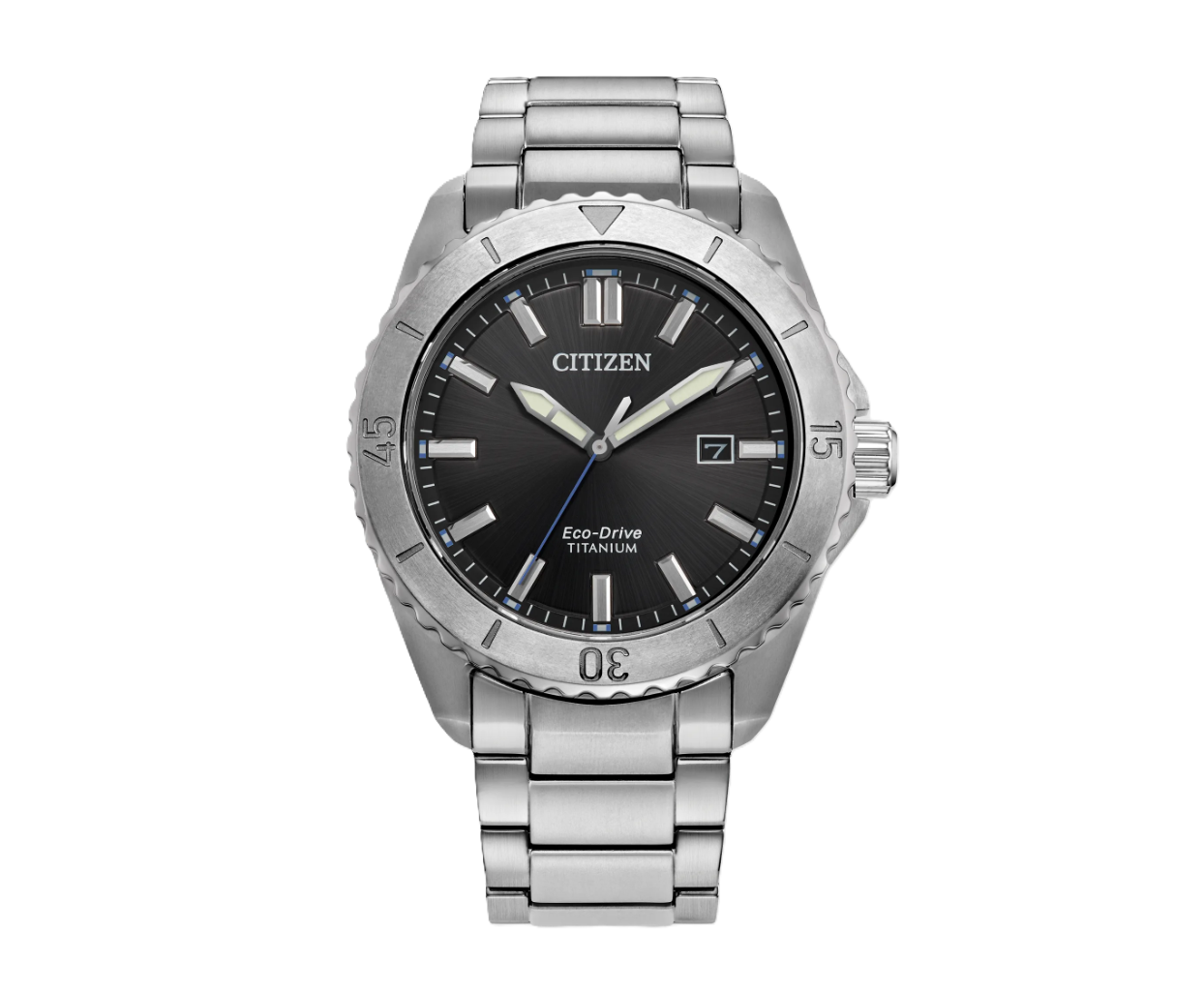 CITIZEN BRYCEN | MEN'S ECO-DRIVE WATCH | TITANIUM | BLACK DIAL | AW1840-50E - Brownee Jewelers