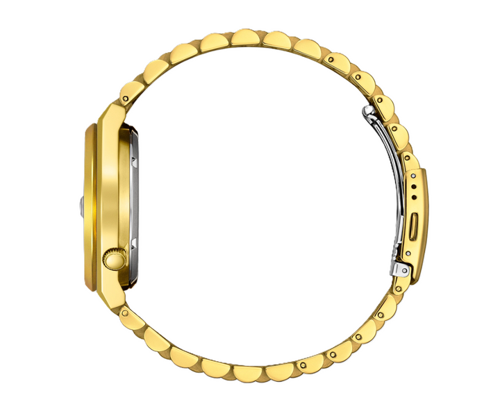 CITIZEN TSUYOSA | MEN'S AUTOMATIC WATCH | GOLD-TONE STAINLESS STEEL | GREEN DIAL | NJ0152-51X - Brownee Jewelers