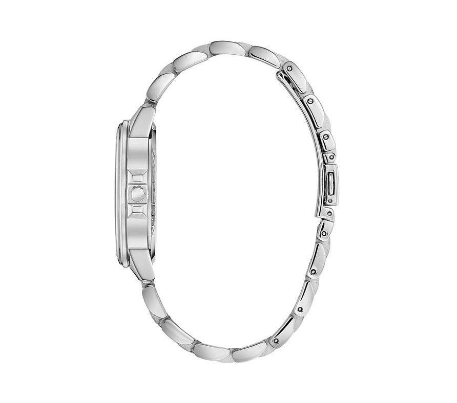 CITIZEN THIN BLUE LINE | LADIES ECO-DRIVE WATCH | STAINLESS STEEL | BLACK DIAL | FD2041-54E - Brownee Jewelers
