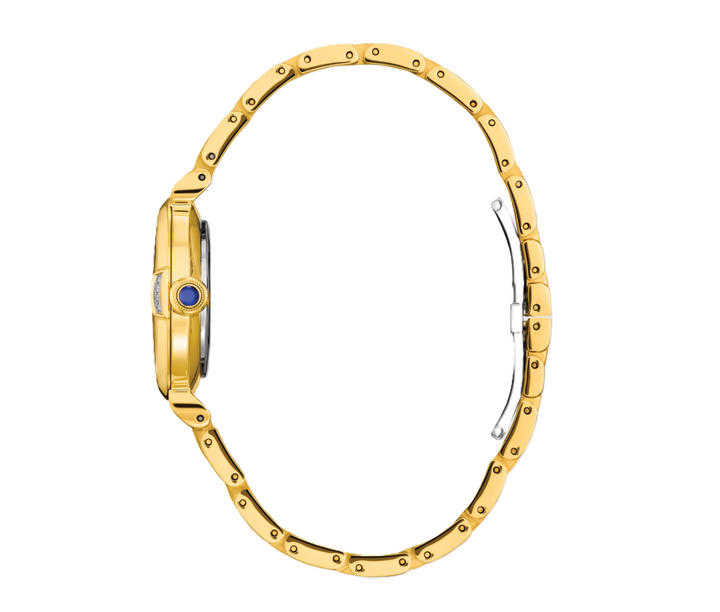 CITIZEN L MAE | LADIES ECO-DRIVE WATCH | GOLD-TONE STAINLESS STEEL | MOTHER OF PEARL DIAL | EM1062-57D - Brownee Jewelers