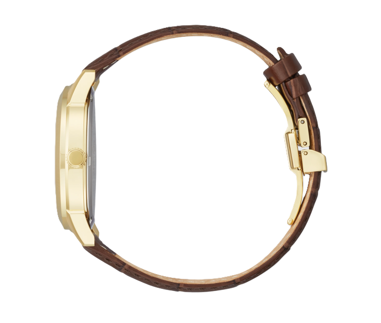 CITIZEN ROLAN | MEN'S ECO-DRIVE WATCH | BROWN LEATHER | CHAMPAGNE DIAL | AW0092-07Q - Brownee Jewelers