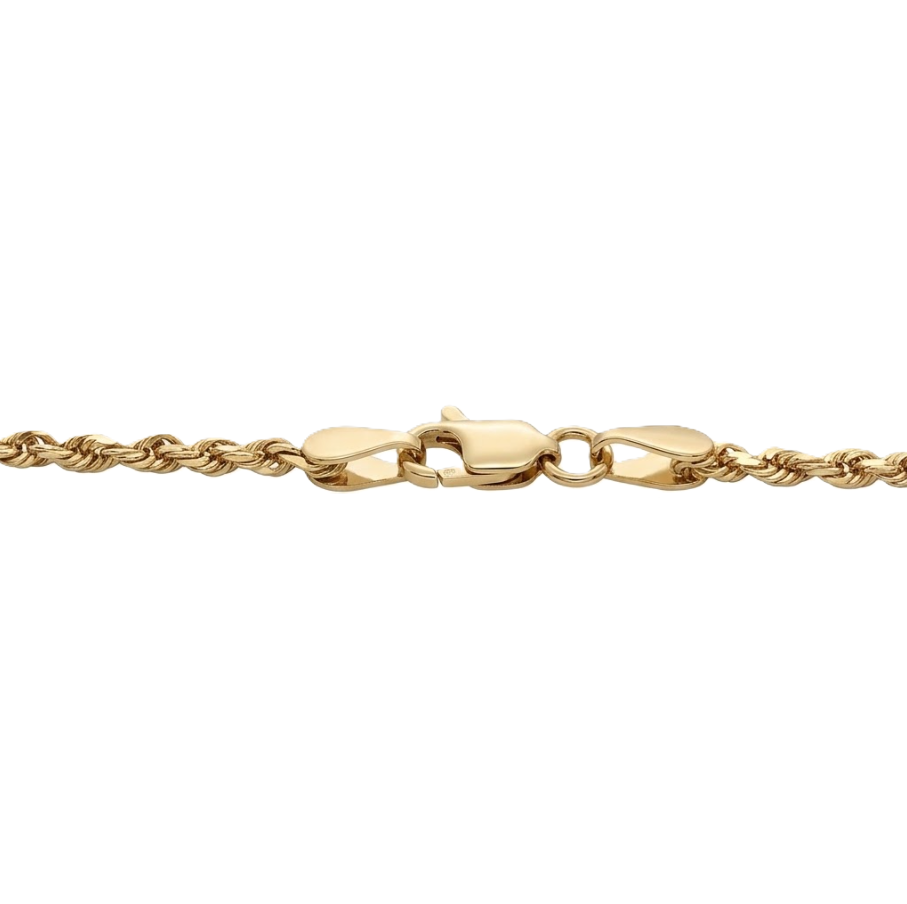 Round Diamond Pavé Cross Pendant Necklace in 10kt Yellow Gold