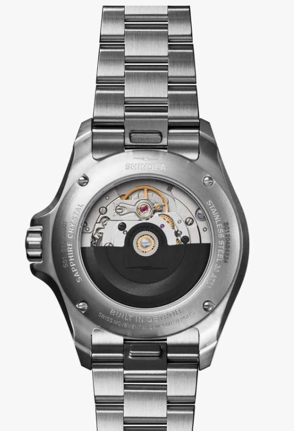 Shinola Automatic Blue Monster Watch