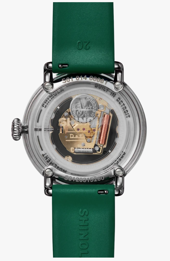 Shinola Green Spartan Watch