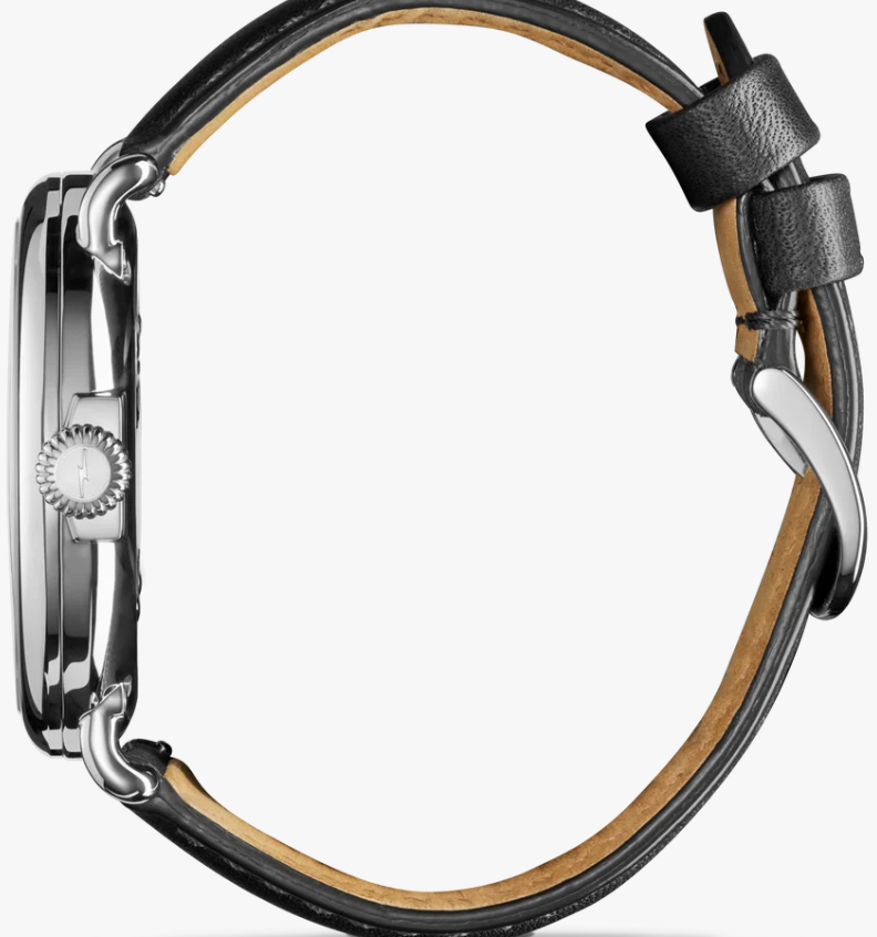 Shinola Runwell Quartz Watch Silver Dial