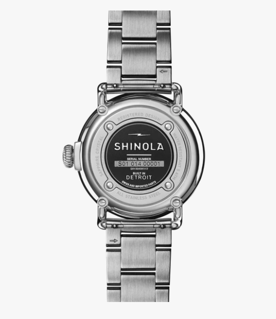 THE SHINOLA RUNWELL 36MM SILICON PURPLE