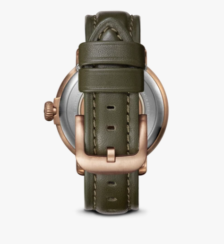 SHINOLA BRONZE RUNWELL WATCH 