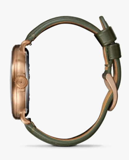 SHINOLA BRONZE RUNWELL WATCH 