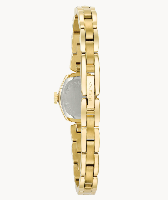 Bulova Classic | Gold-Tone Stainless Steel | Champagne Dial | Gold-Tone Bracelet | 97L155 - Brownee Jewelers