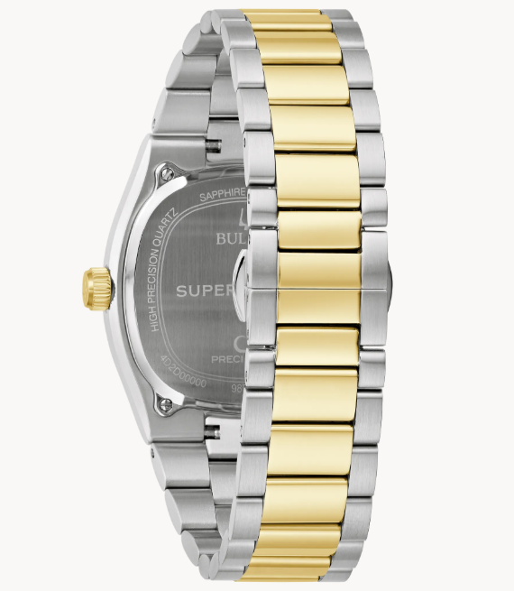 Drawing inspiration from the incredible Bulova Super Seville Day-Date of the 1970s, the men’s Bulova Super Seville merges retro aesthetics with state-of-the-art movement technology for a timeless modern appeal