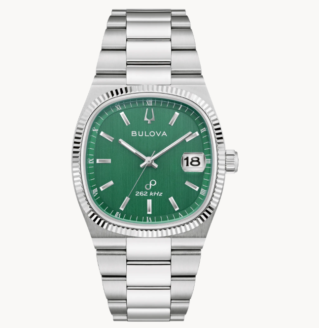 Drawing inspiration from the incredible Bulova Super Seville Day-Date from the 1970s, the new Super Seville merges retro aesthetics with state-of-the-art Precisionist technology for a timeless modern appeal.