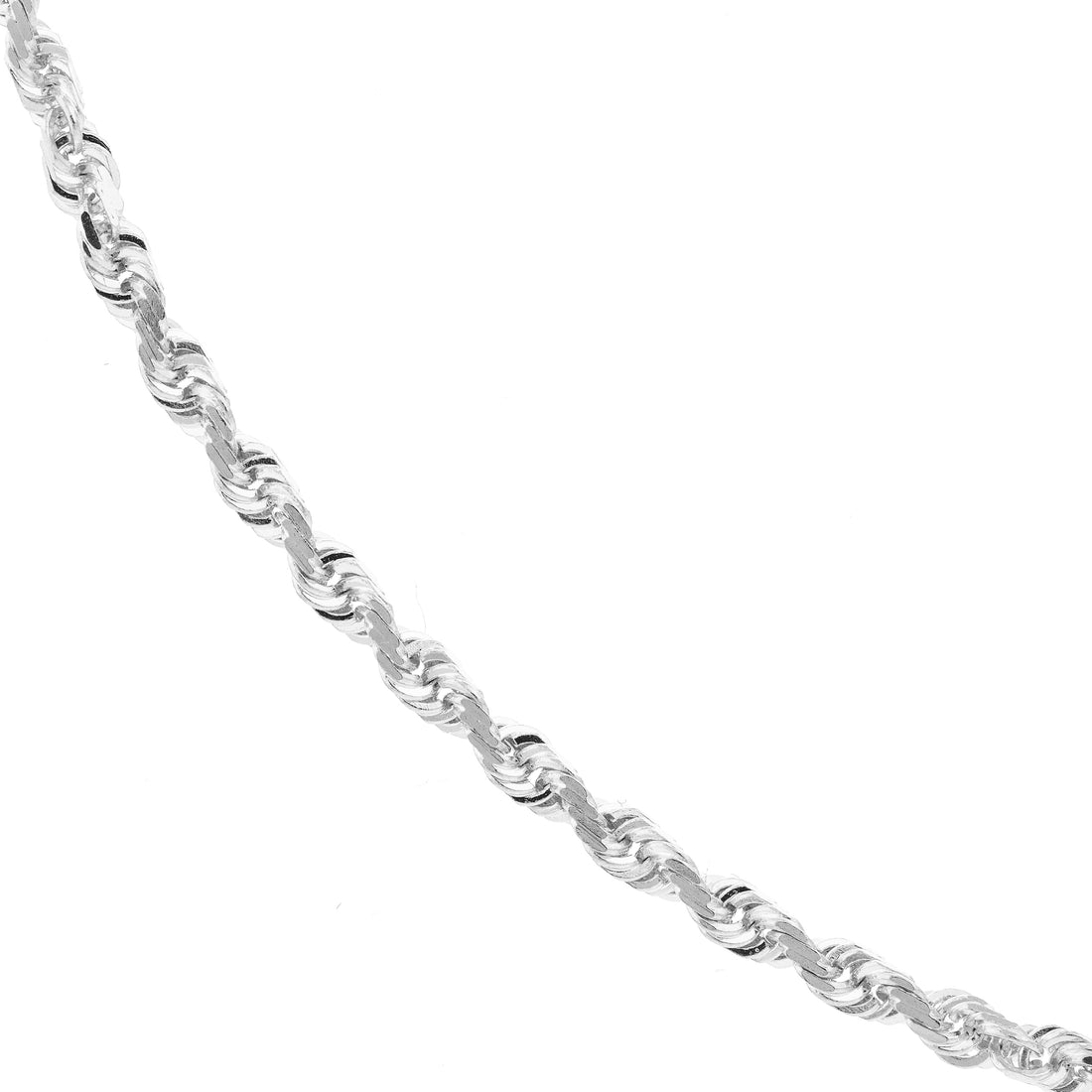 20" 2.15MM DIAMOND-CUT ROPE CHAIN NECKLACE | 10K WHITE GOLD | TM001588-10B - Brownlee Jewelers