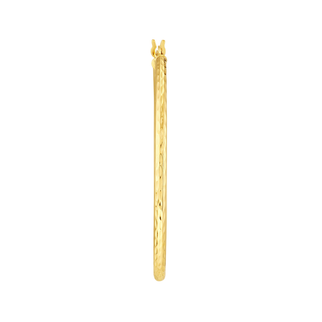2MM X 40MM HOOP EARRINGS | 14K YELLOW GOLD | TM004872-14Y - Brownlee Jewelers