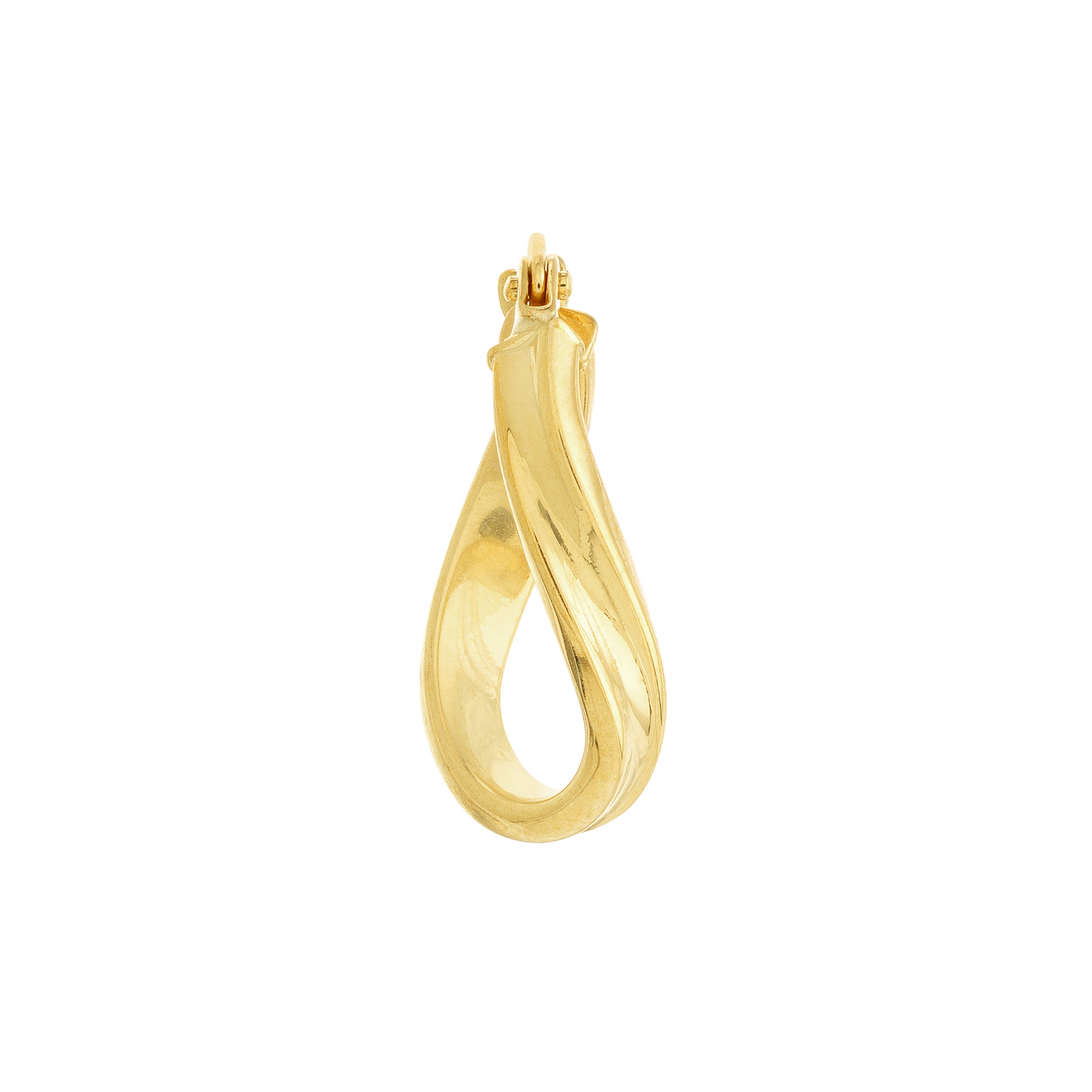 SMALL TWISTED HOOP EARRINGS | 10K YELLOW GOLD | TM008379-10Y - Brownlee Jewelers