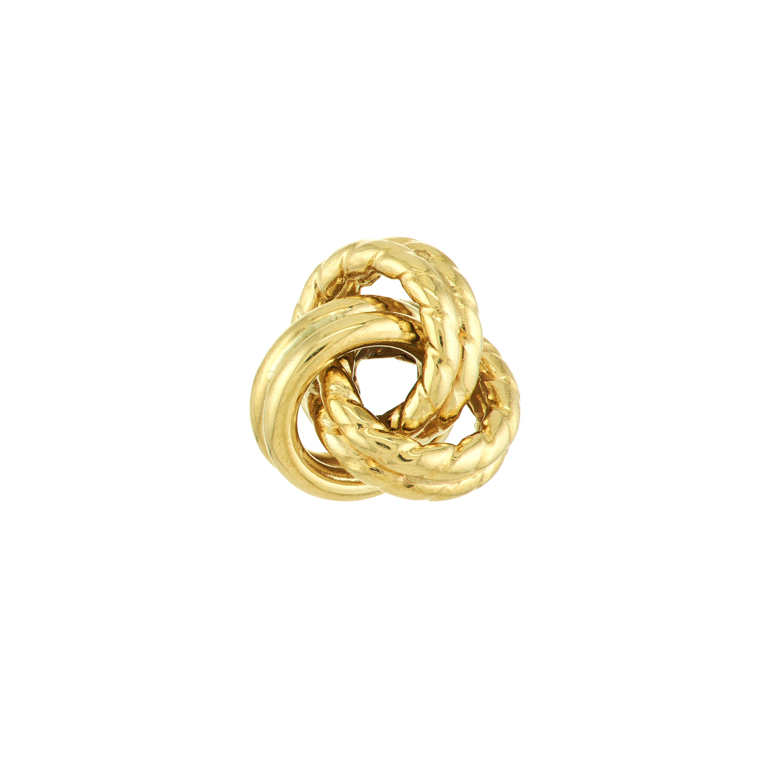 DOUBLE LOVE KNOT EARRINGS | 10K YELLOW GOLD | TM008407-10Y - Brownlee Jewelers