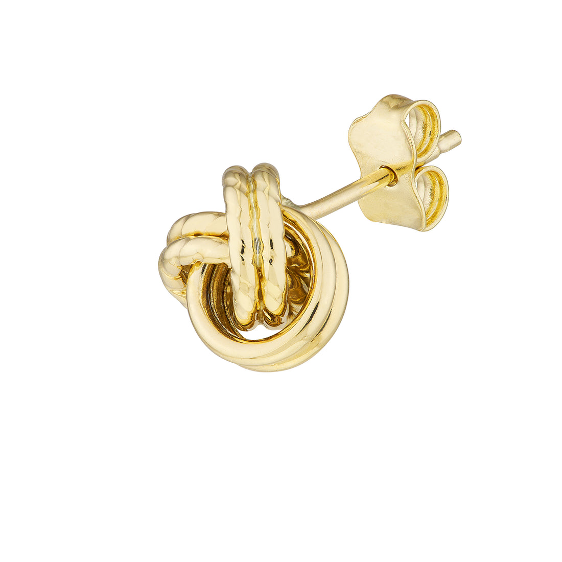 DOUBLE LOVE KNOT EARRINGS | 10K YELLOW GOLD | TM008407-10Y - Brownlee Jewelers