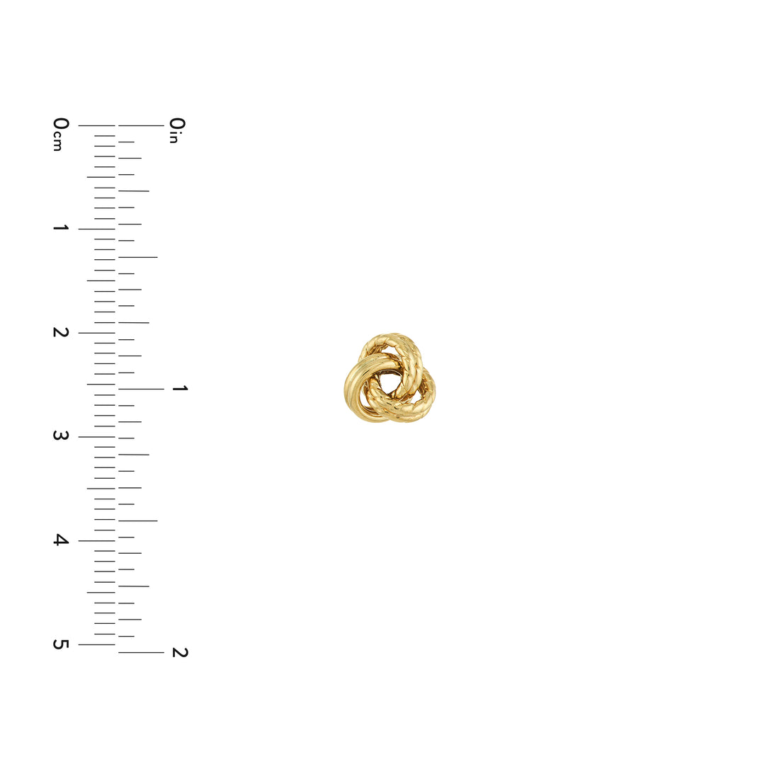 DOUBLE LOVE KNOT EARRINGS | 10K YELLOW GOLD | TM008407-10Y - Brownlee Jewelers