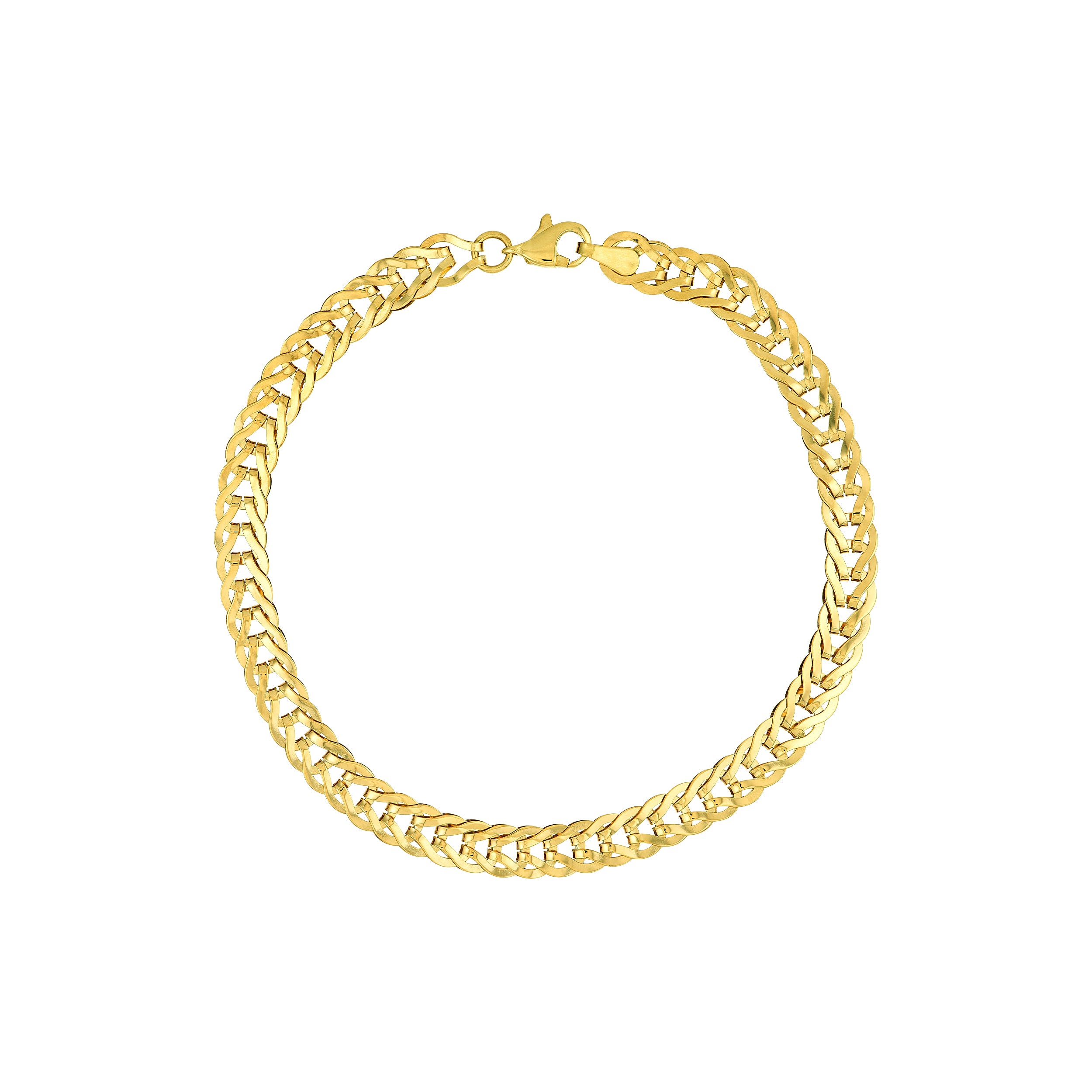 7.5" FLAT BRACELET | 14K YELLOW GOLD | TM021607-14Y - Brownlee Jewelers