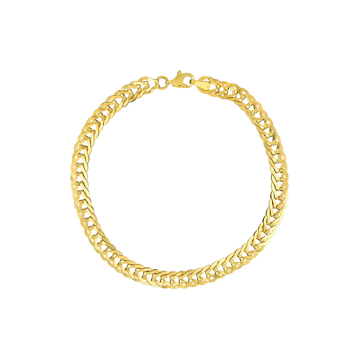 7.5" FLAT BRACELET | 14K YELLOW GOLD | TM021607-14Y - Brownlee Jewelers