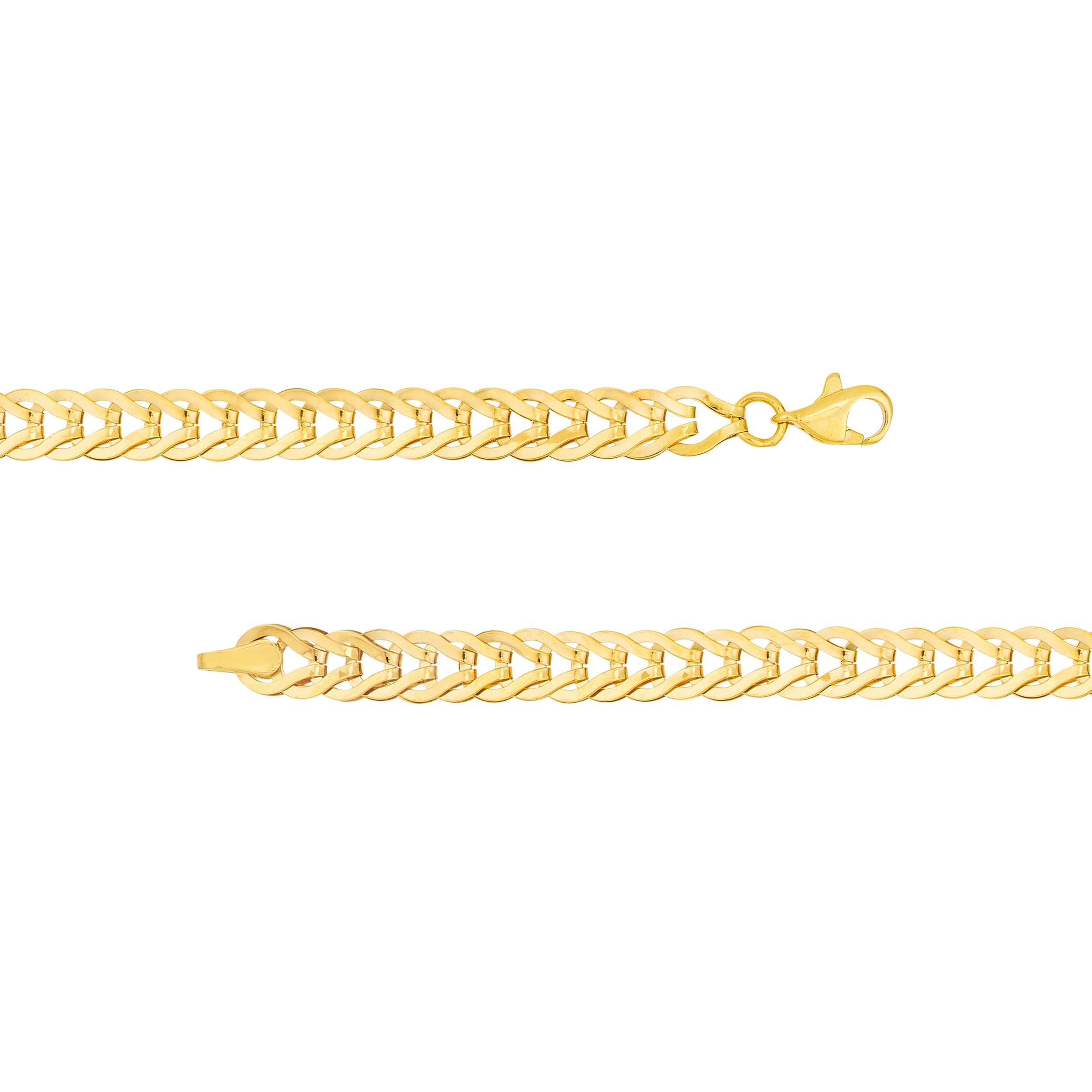 7.5" FLAT BRACELET | 14K YELLOW GOLD | TM021607-14Y - Brownlee Jewelers