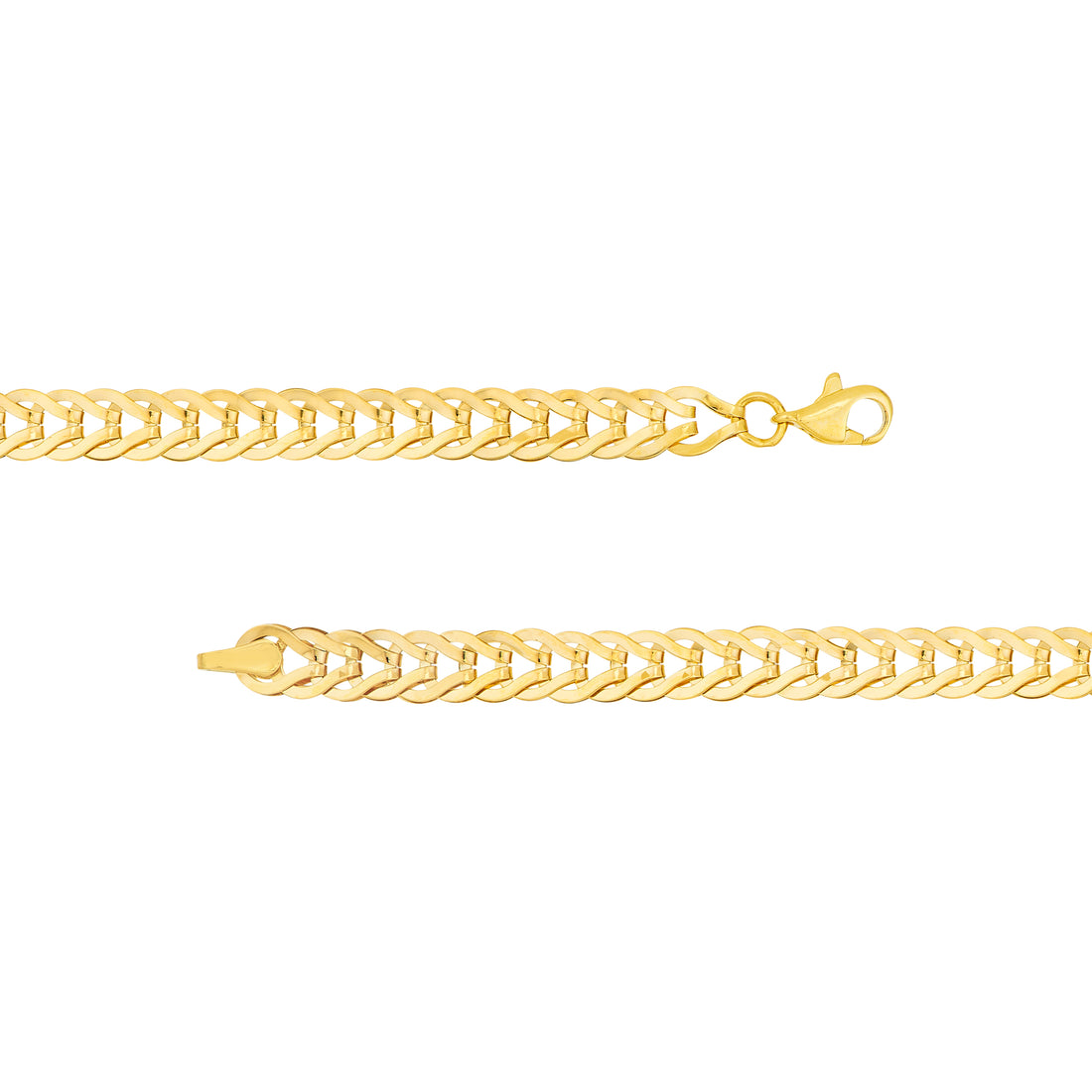 7.5" FLAT BRACELET | 14K YELLOW GOLD | TM021607-14Y - Brownlee Jewelers