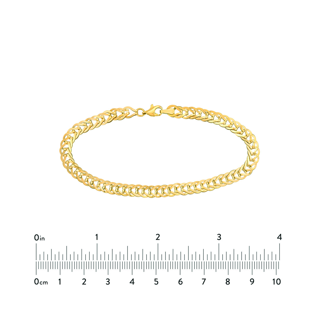 7.5" FLAT BRACELET | 14K YELLOW GOLD | TM021607-14Y - Brownlee Jewelers