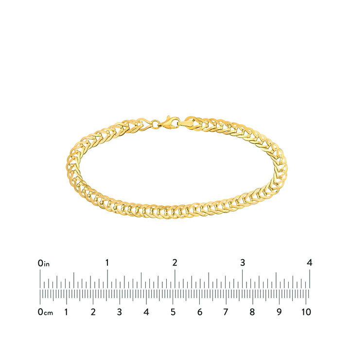 7.5" FLAT BRACELET | 14K YELLOW GOLD | TM021607-14Y - Brownlee Jewelers