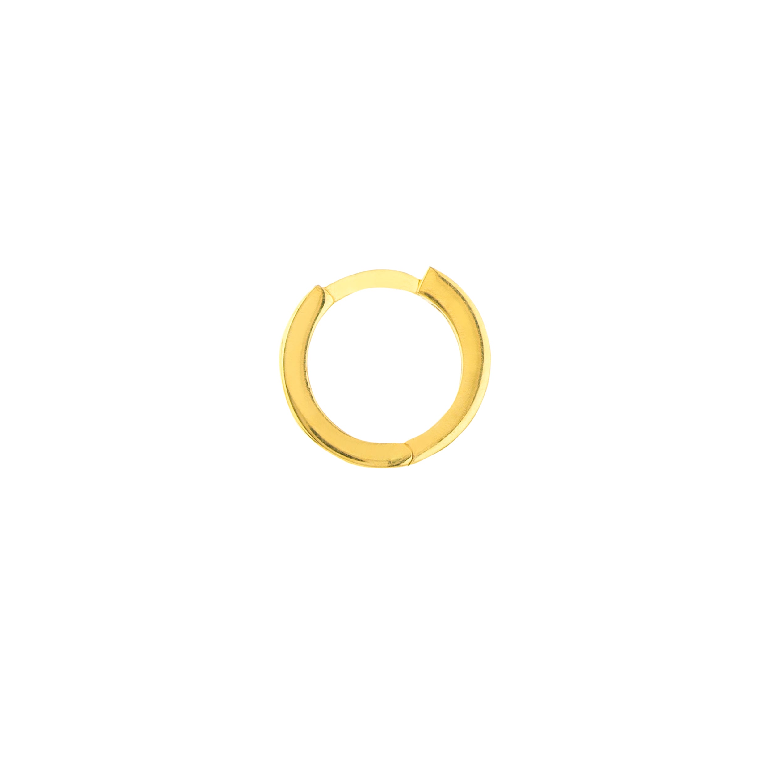 10.7MM SQUARE HUGGIE EARRINGS | 14K YELLOW GOLD | TM022352-14Y - Brownlee Jewelers