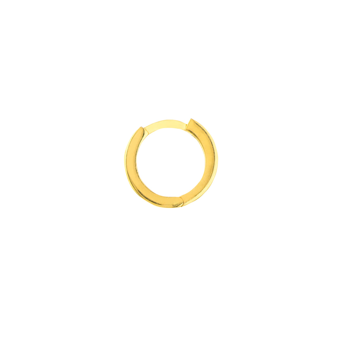 10.7MM SQUARE HUGGIE EARRINGS | 14K YELLOW GOLD | TM022352-14Y - Brownlee Jewelers