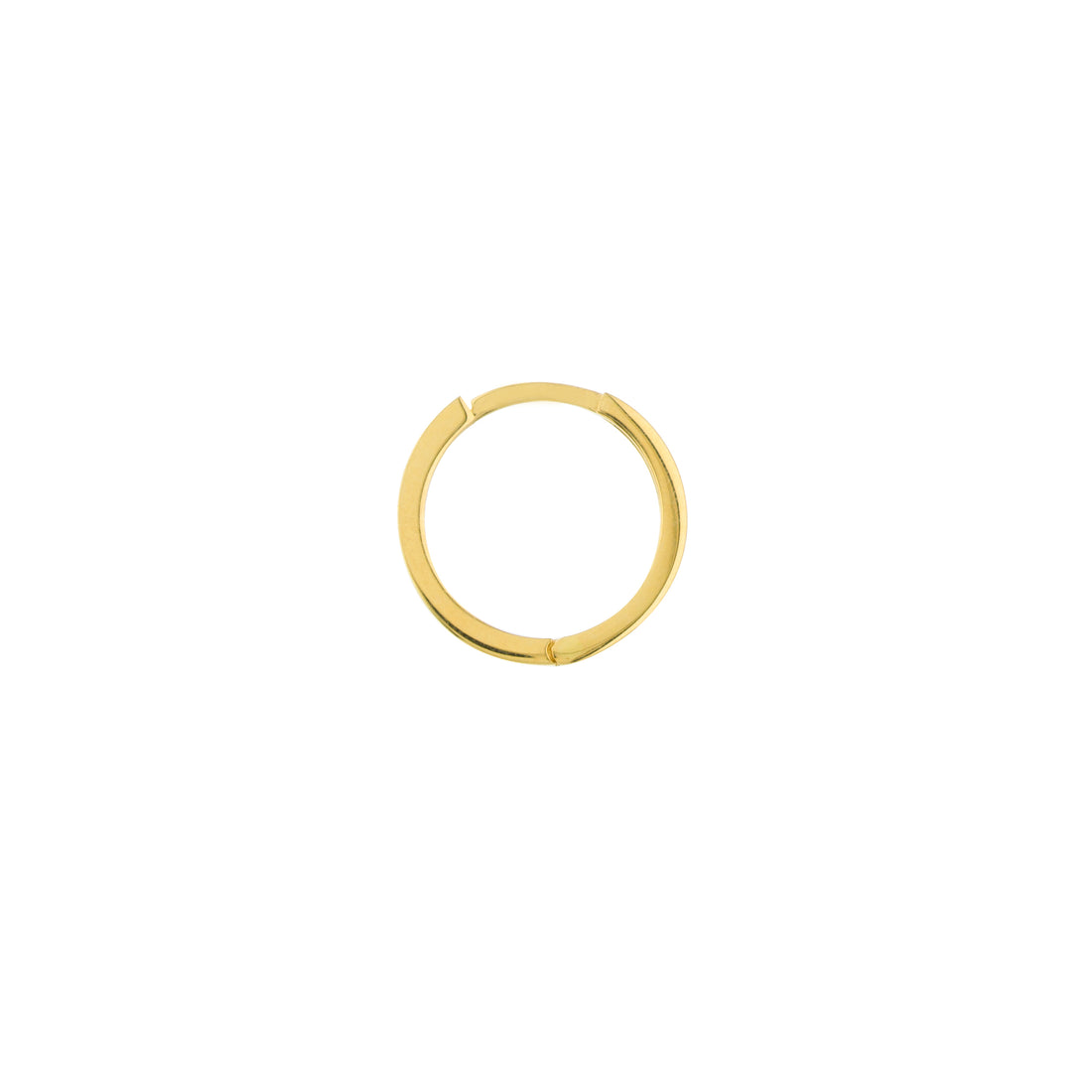 14.25MM SQUARE HUGGIE EARRINGS | 14K YELLOW GOLD | TM022354-14Y - Brownlee Jewelers