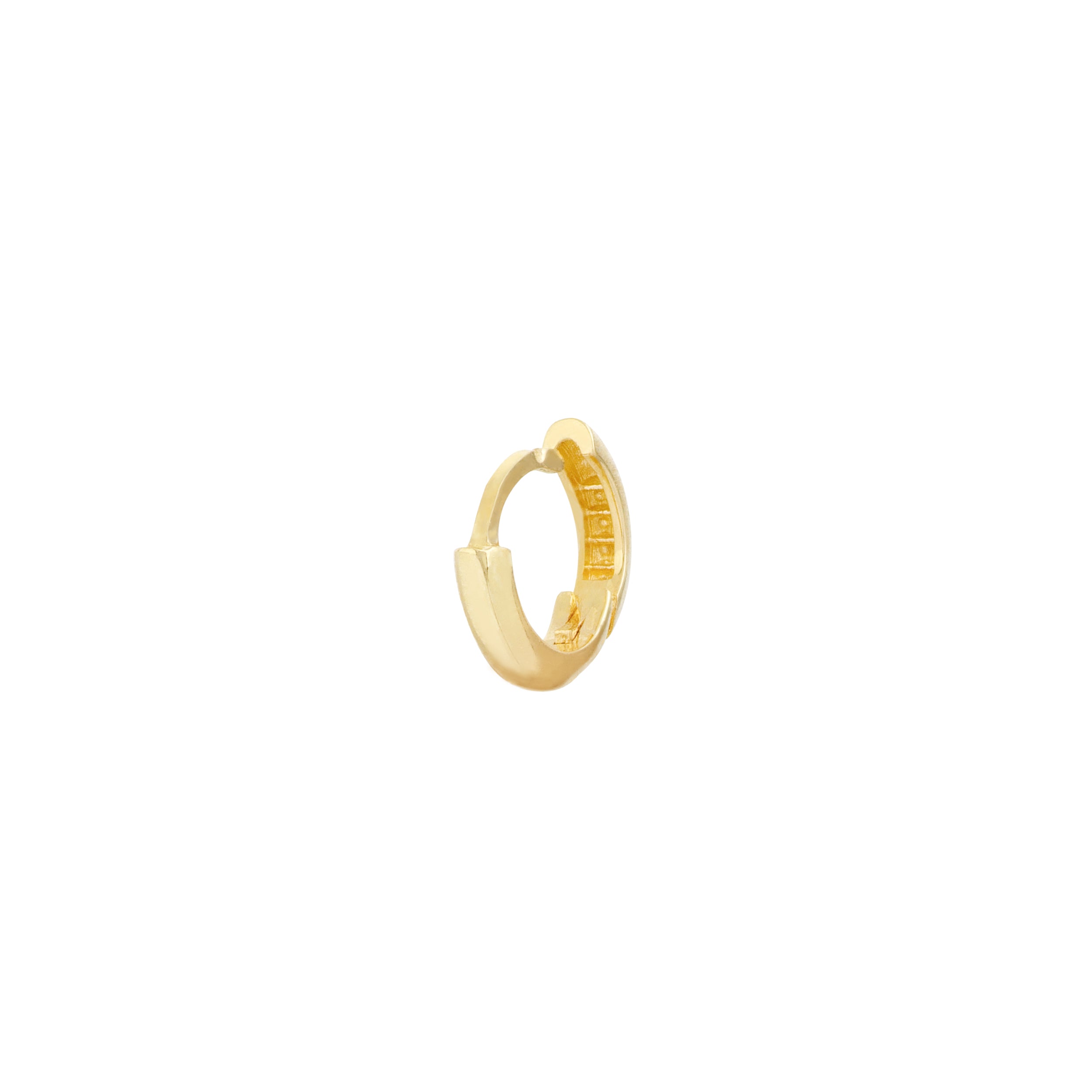 2.15MM X 9.25MM MINI HUGGIE EARRINGS | 14K YELLOW GOLD | TM022628-14Y - Brownlee Jewelers