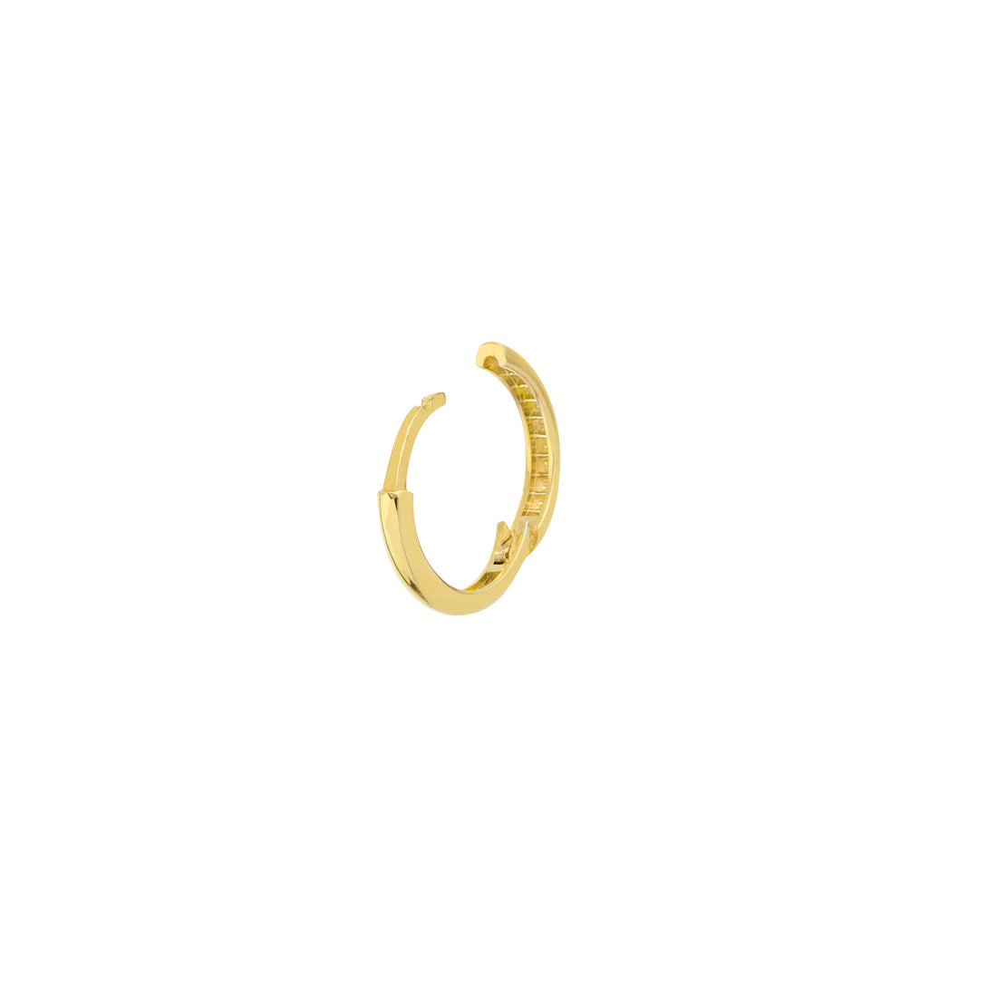 2MM X 13MM HOOP EARRINGS | 14K YELLOW GOLD | TM022630-14Y - Brownlee Jewelers