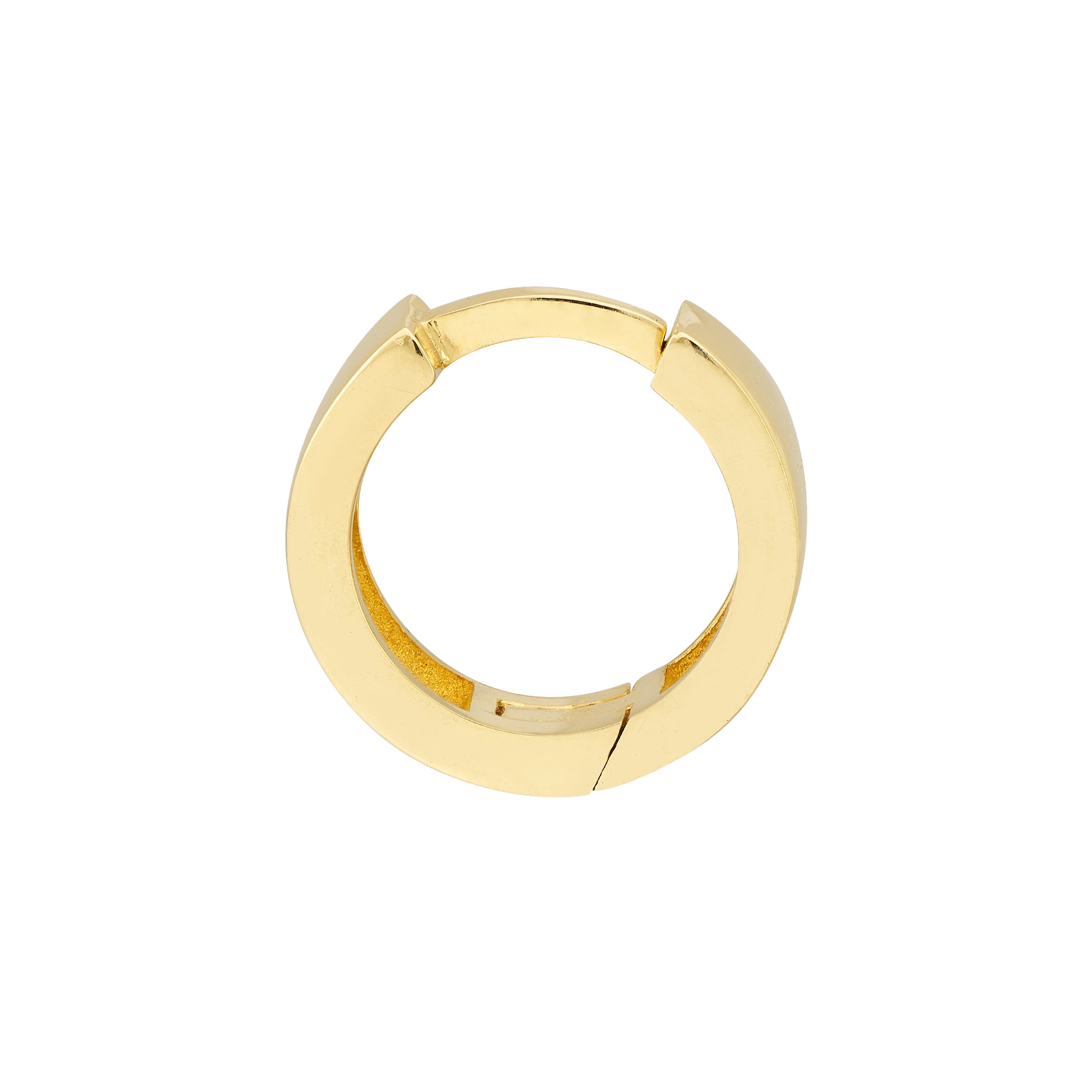 3.45MM X 10.5MM HUGGIE EARRINGS | 14K YELLOW GOLD | TM022704-14Y - Brownlee Jewelers