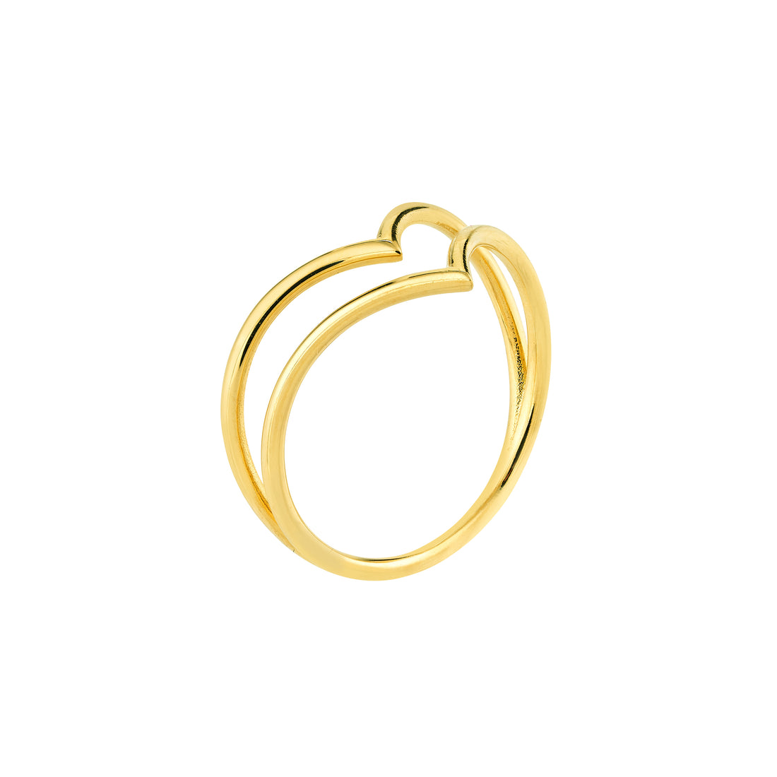 DOUBLE CHEVRON RING SIZE 7 | 14K YELLOW GOLD | TM022898-14Y - Brownlee Jewelers