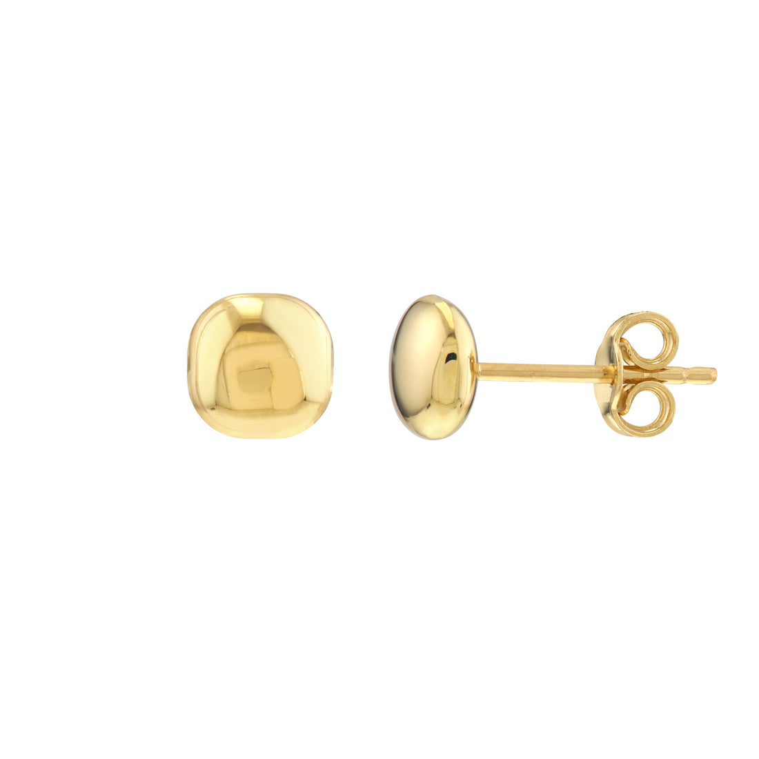 6MM PEBBLE STUD EARRINGS | 14K YELLOW GOLD | TM023442-14Y - Brownlee Jewelers