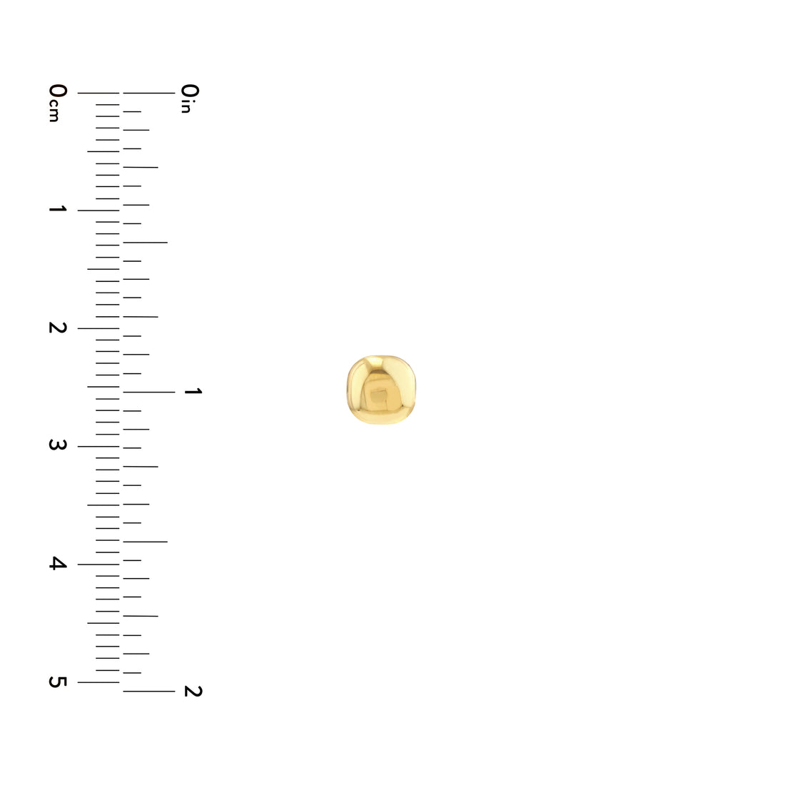 6MM PEBBLE STUD EARRINGS | 14K YELLOW GOLD | TM023442-14Y - Brownlee Jewelers