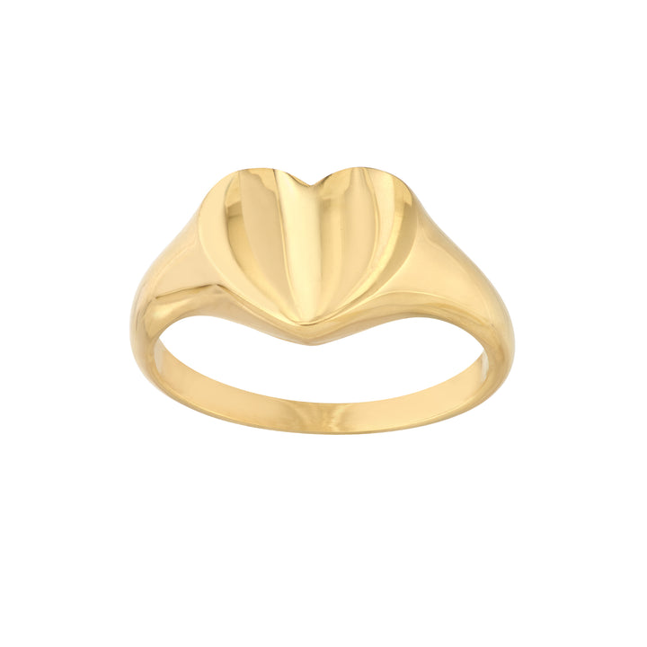 MINI SIGNET RING SIZE 6 | 14K YELLOW GOLD | TM023457-14Y - Brownlee Jewelers