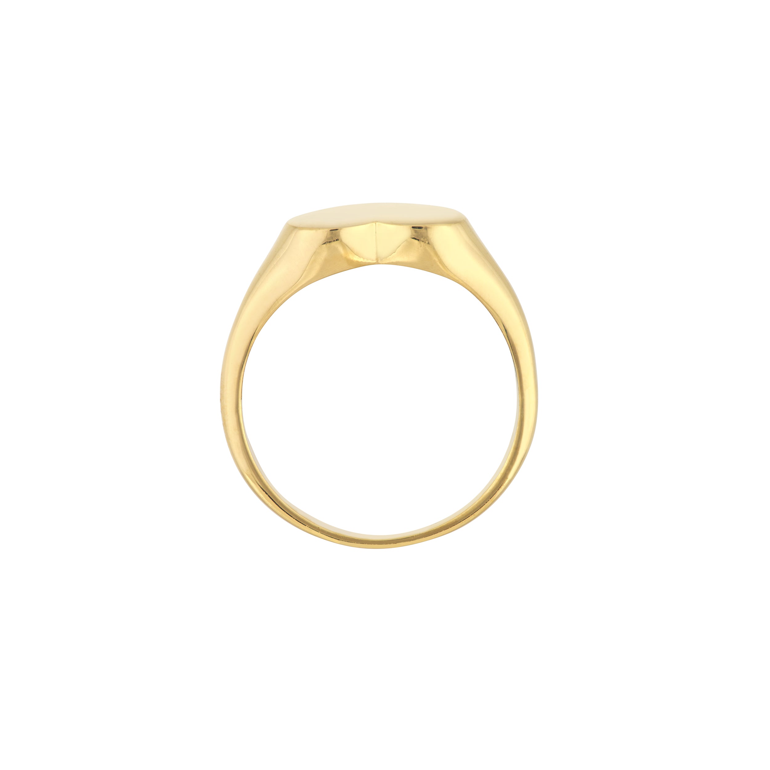 MINI SIGNET RING SIZE 6 | 14K YELLOW GOLD | TM023457-14Y - Brownlee Jewelers
