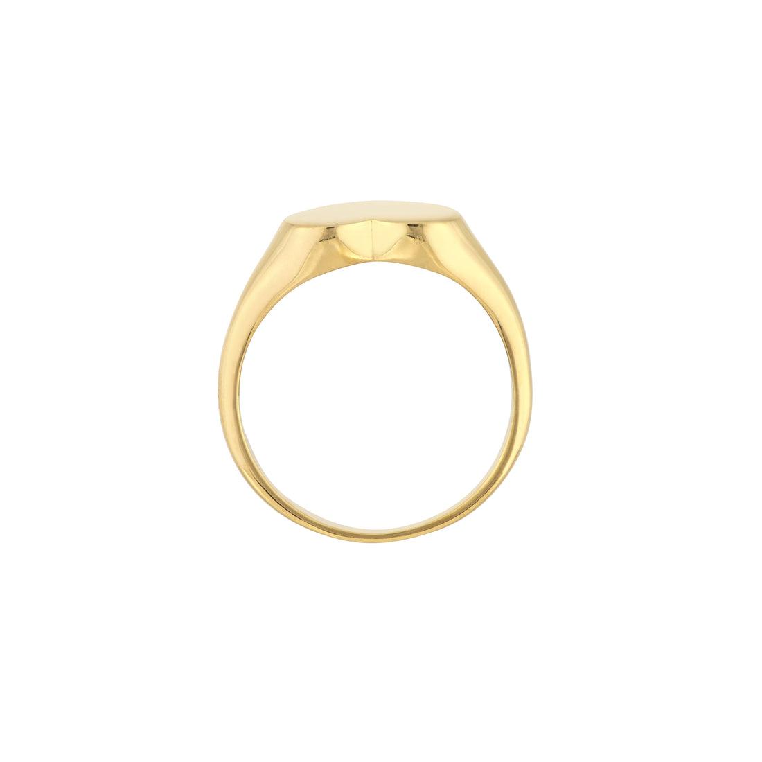 MINI SIGNET RING SIZE 6 | 14K YELLOW GOLD | TM023457-14Y - Brownlee Jewelers