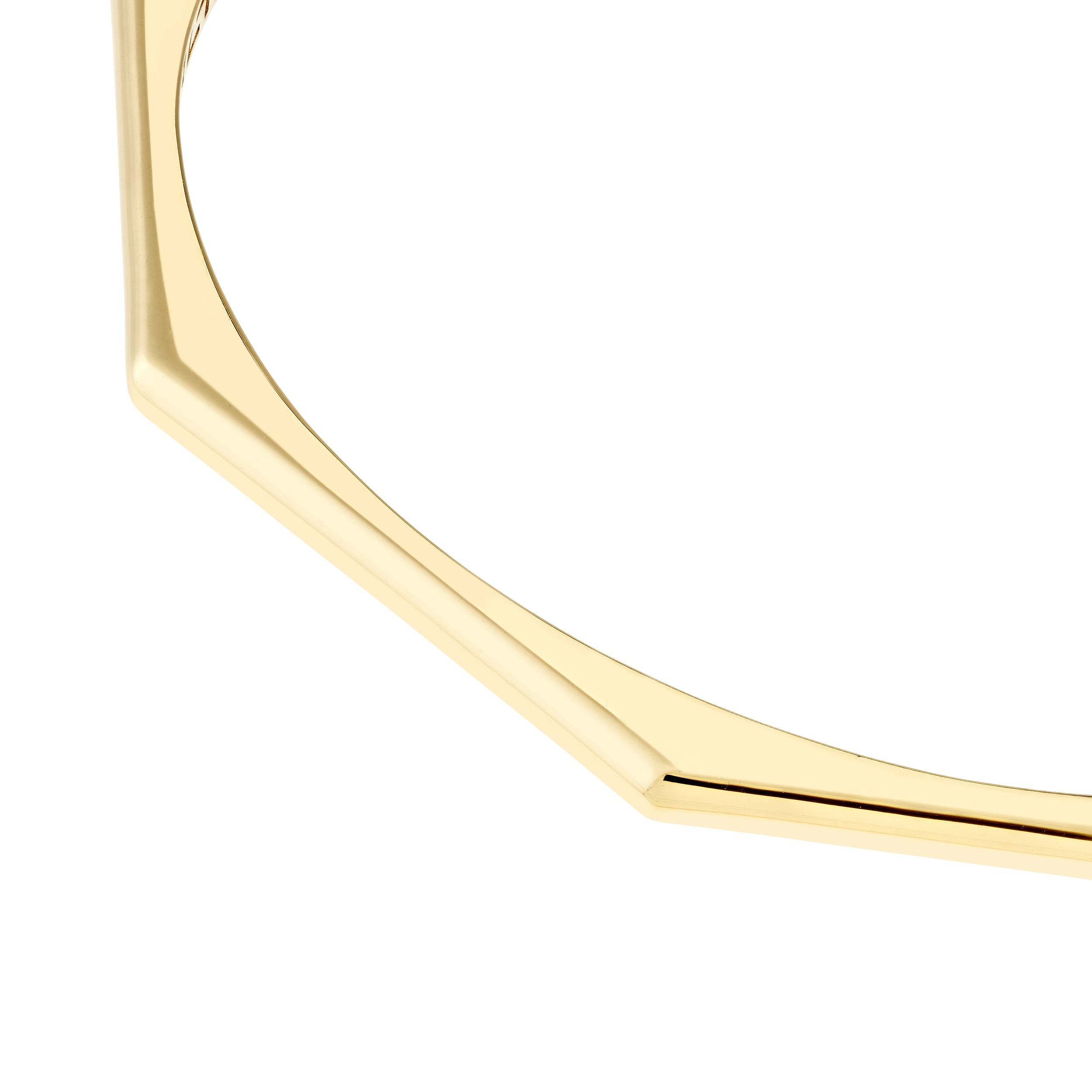 OCTAGON BANGLE | 14K YELLOW GOLD | TM023818-14Y - Brownlee Jewelers