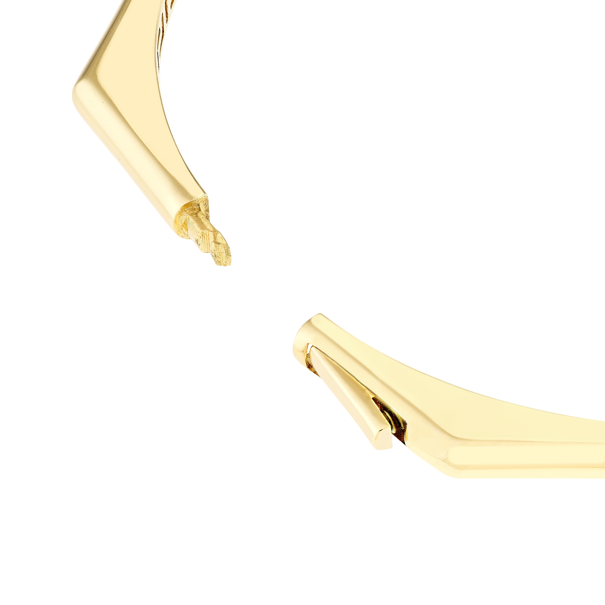 OCTAGON BANGLE | 14K YELLOW GOLD | TM023818-14Y - Brownlee Jewelers