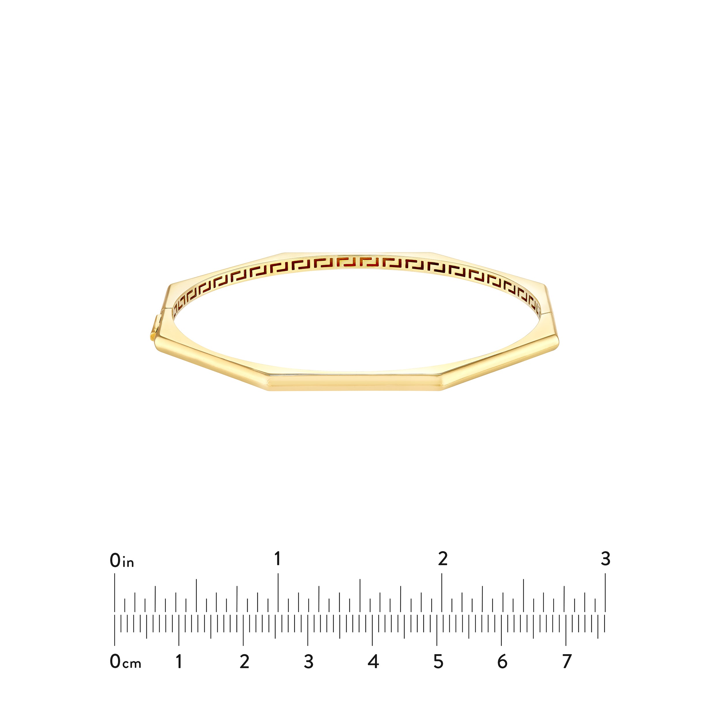 OCTAGON BANGLE | 14K YELLOW GOLD | TM023818-14Y - Brownlee Jewelers