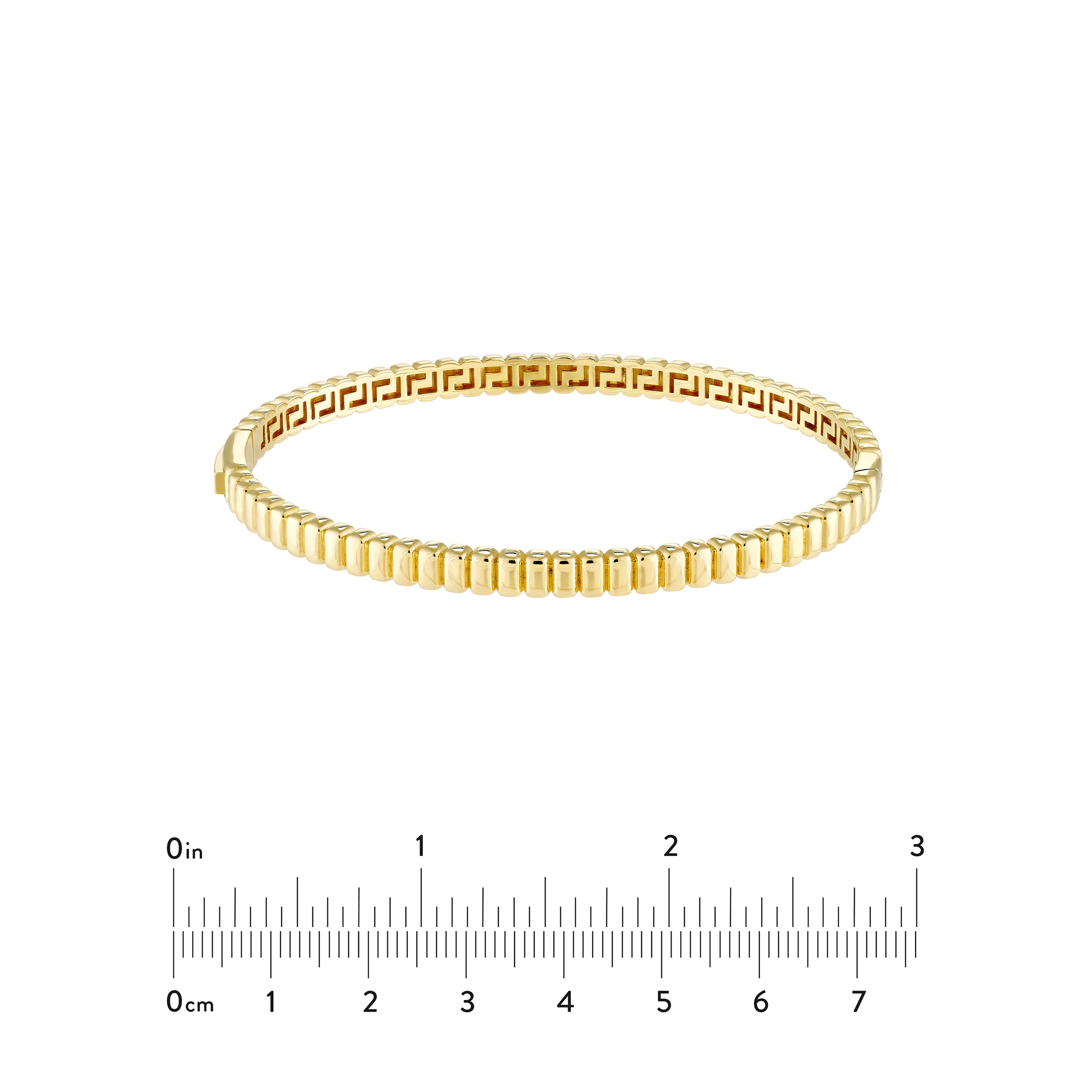 RIBBED BANGLE | 14K YELLOW GOLD | TM023821-14Y - Brownlee Jewelers