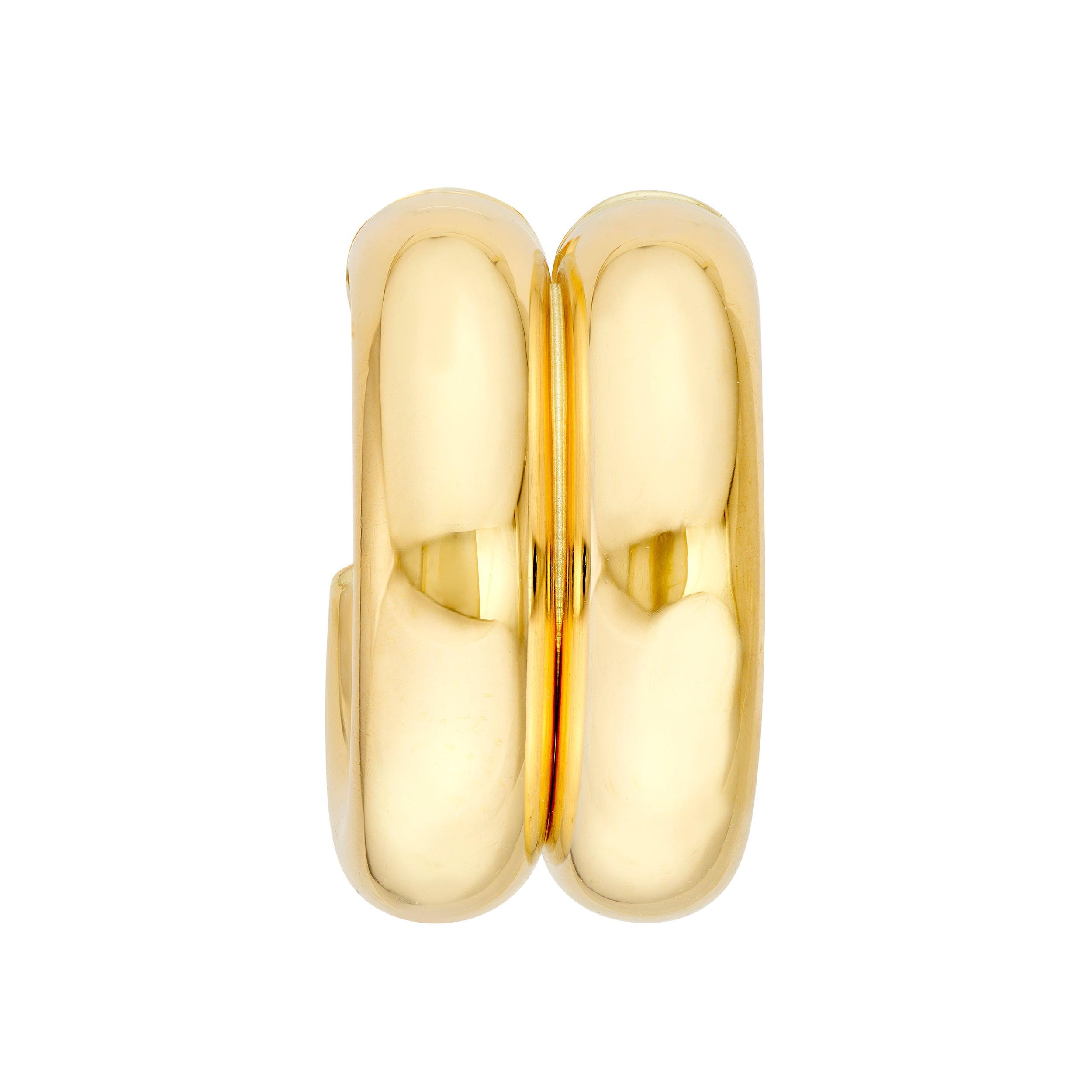 15MM SMALL DOUBLE HOOP EARRINGS | 14K YELLOW GOLD | TM024033-14Y - Brownlee Jewelers